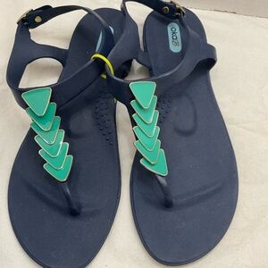 Oka-B Millie Brown Flip Flops Sz ML 9Shoes‎ That Love You USA NEW
